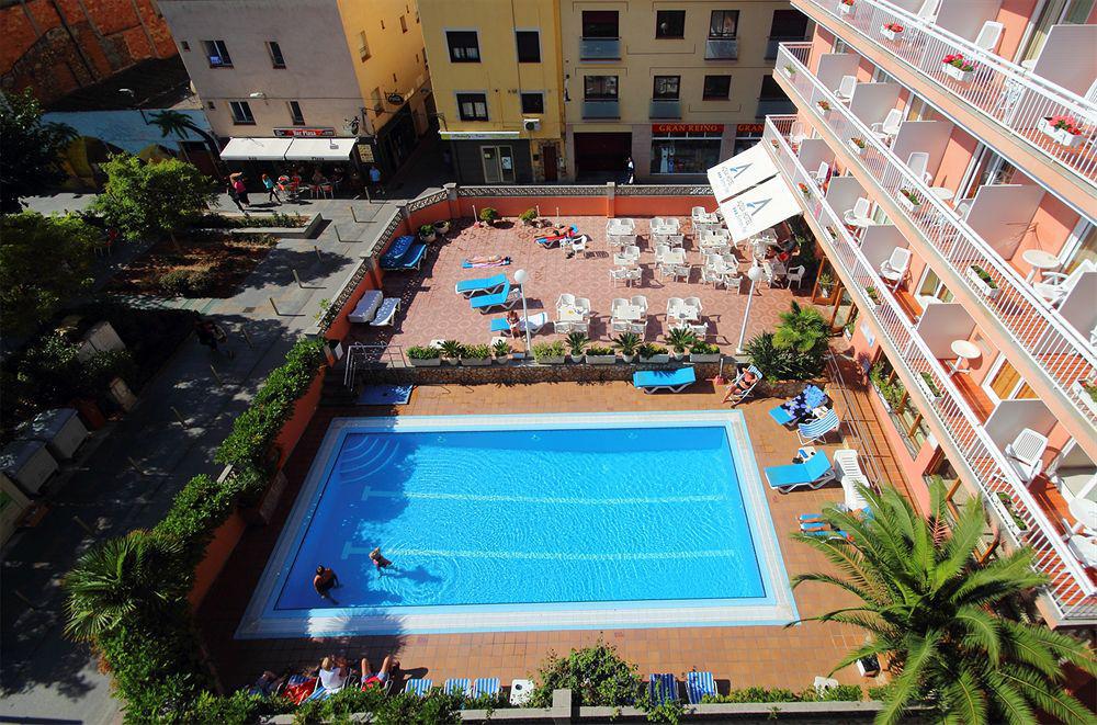 Aqua Hotel Bertran Park Lloret de Mar Exterior foto