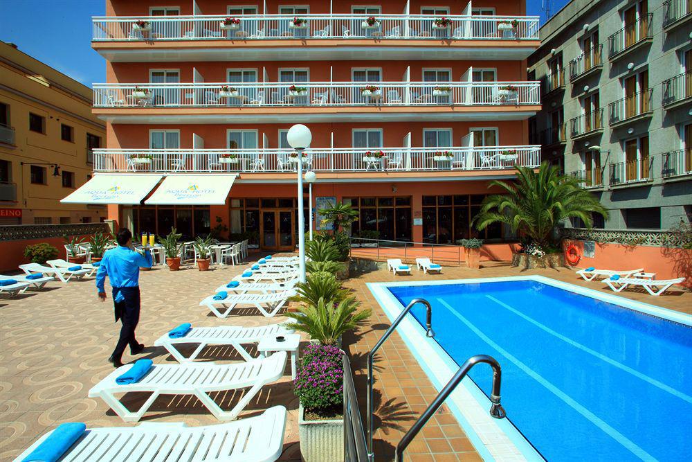 Aqua Hotel Bertran Park Lloret de Mar Exterior foto